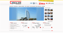 Desktop Screenshot of gulertransport.com